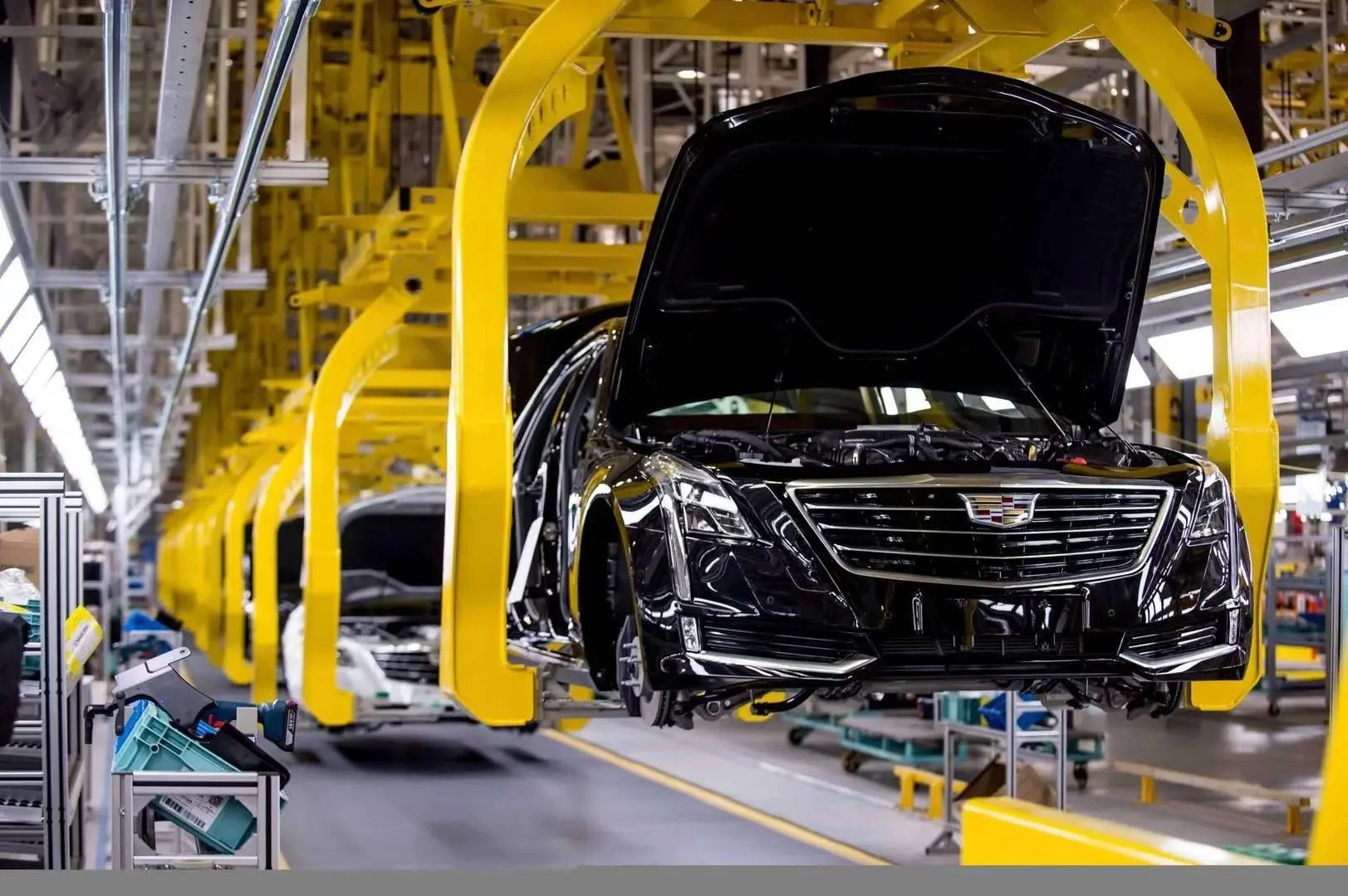Sistema Għall-Bini f'Shanghai GM Cadillac